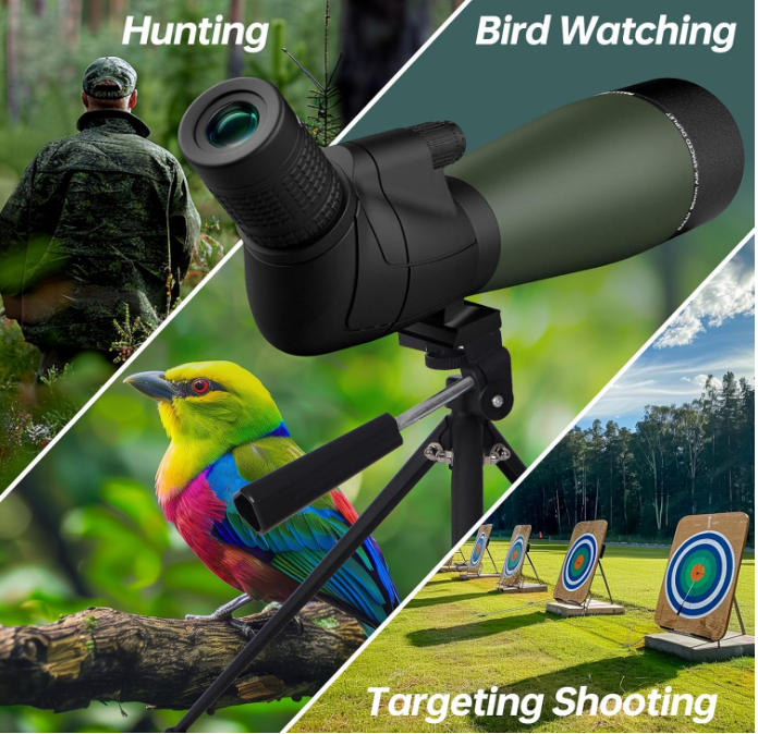 best spotting scope for long range shooting 2025