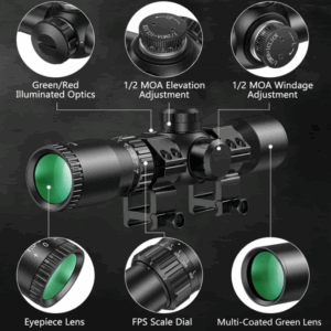 CVLIFE 1.5–5×32 Illuminated Scope