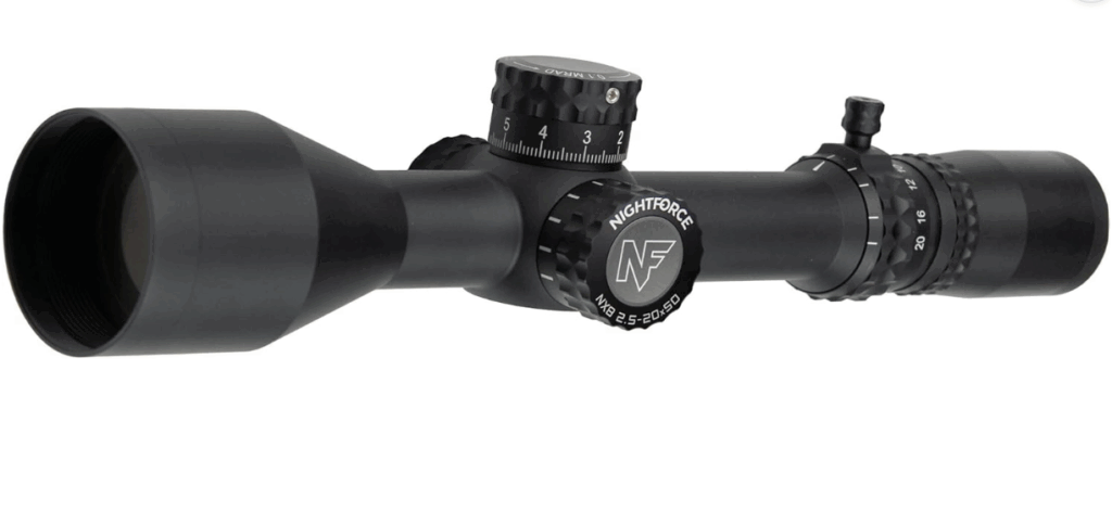 NightForce NXS 2.5–10×42mm