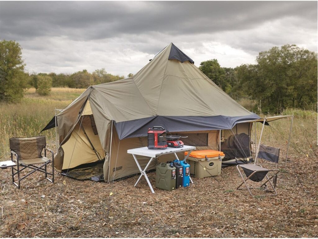 Guide Gear Base Camp Tent (4‑Season with Stove Jack)