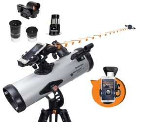 Celestron StarSense Explorer LT 114AZ – App-Enabled Newtonian Reflector