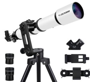 90 mm Refractor Telescope for Adults (800 mm)