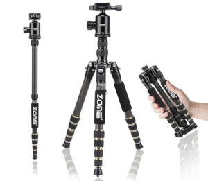 ZOMEi Z669C Carbon Fiber Portable Tripod