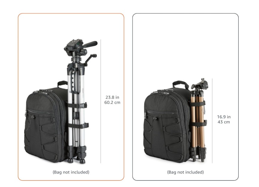 Amazon Basics Lightweight Tripod with Bag