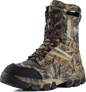 Men's Waterproof Hunting Boots Lightweight Hiking Boot Insulated Work Boot, 10 inches Breathable Outdoor Boot