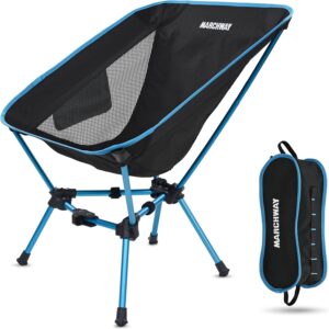 MARCHWAY Lightweight Folding Camping Chair
