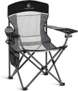 ALPHA CAMP Oversized Folding Camping Chair