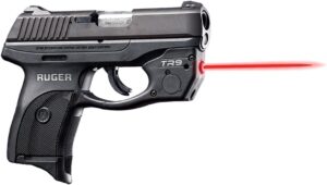 ArmaLaser TR9 Designed to fit Ruger LC9 LC9s LC380 EC9s Super-Bright Red Laser Sight with GripTouch