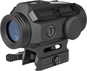 SPINA OPTICS SYM-30B Solar Energy Red Dot Sights1x30mm Rifle Scope 2 MOA Reflex Sight with Dot