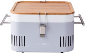 Everdure CUBE Portable Charcoal Grill, Tabletop BBQ