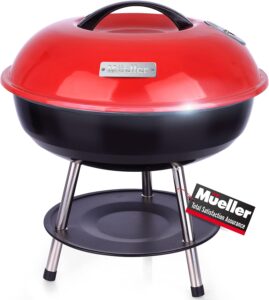 Mueller BBQ Buddy, 14 Inch Portable Charcoal Grill