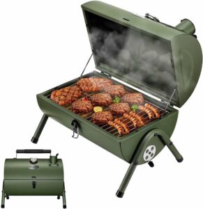 Maison Huis Adjustable Portable Charcoal Grill