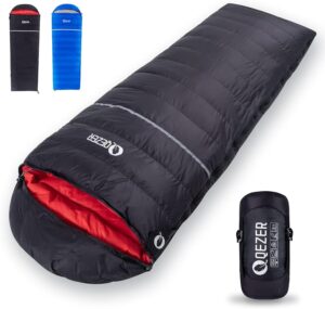 Down Sleeping Bag for Adults, 600 Fill Power