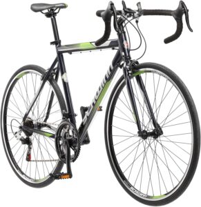 Schwinn Volare 1300 Road Bike, 700c Mens and Womens Bike, 14-Speed Drop Bar Road Bicycle, Aluminum Frame, Sport Tires