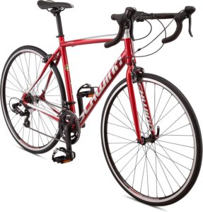 Schwinn Fastback Adult Performance Road Bike, Beginner to Intermediate Bicycle Riders, Aluminum Frame