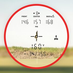 Bushnell Golf Tour Hybrid Laser Rangefinder – GPS, Slope Compensation.