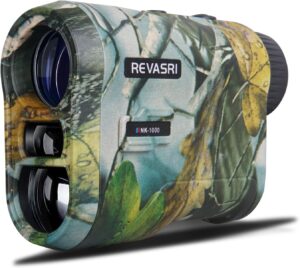 REVASRI Hunting Laser Rangefinder with Rechargeable Battery 1000 Yards Hunting Range.