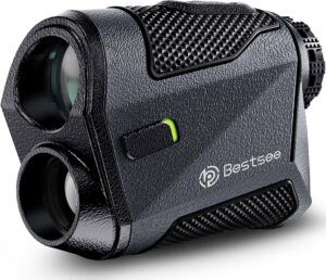 Golf Rangefinder with Slope -1500 Yards Laser Range Finder Golf for Hunter, High-Precision Flag Pole Locking Vibration