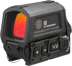 SIG SAUER ROMEO8T-AMR Red Dot Sight SOR8T101 | 1x40mm QBCD 2.0 MSAR Reticle.