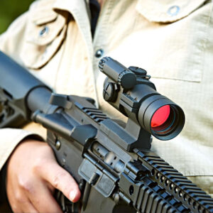 Aimpoint ACO Red Dot Reflex Sight 2 MOA with Mount - 200174.