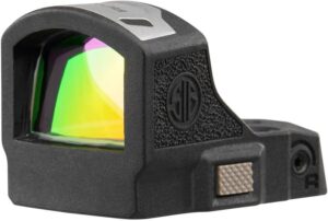 SIG SAUER Romeo-RS Compact Reinforced Steel 8 Brightness Modes Gun Dot Sight with Aspherical Glass Lens