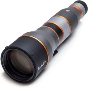 Maven S.1S 25-50 X 80 mm FL Spotting Scope Gray/Orange Flourite Lens