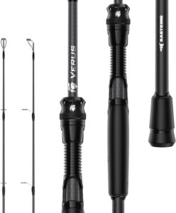 KastKing Verus Performance Spinning & Casting Fishing Rod with Extra Tip, Lightweight KastFlex IM6 Graphite