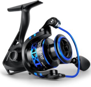 KastKing Centron & Centron Lite Spinning Reels, Size 500 is Perfect for Ice Fishing, Up to 17.5 Max Drag,