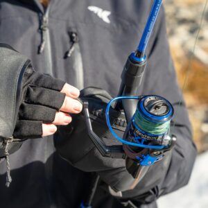 KastKing Centron & Centron Lite Spinning Reels, Size 500 is Perfect for Ice Fishing, Up to 17.5 Max Drag