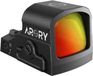 ARORY RMU1 Micro Red Dot Sight for RMSc Pistol Cut, Multi-Reticle 2 MOA Dot & 32 MOA Circle Reflex Sight