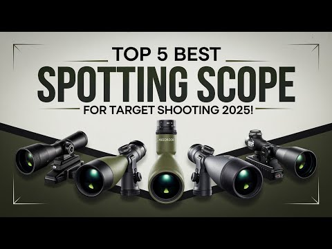 6 Best Spotting Scope for Target Shooting