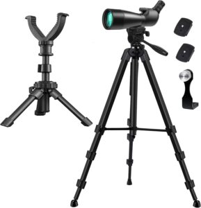 LCNCY Spotting Scope Tripod with Fluid Head
