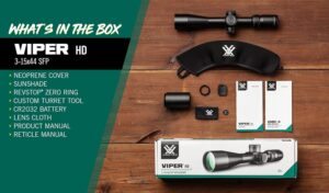 Vortex Optics Viper HD Second Focal Plane Scopes 3-15x44