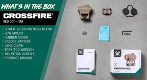 Vortex Optics Crossfire Gen II Red Dot Sights