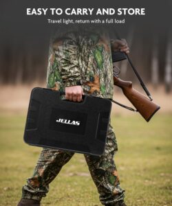 Jellas 7-Piece Hunting Knife Set - Professional Game Processing Kit with Axe, Bone Saw, Skinning