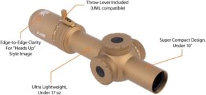 Primary Arms Compact PLx-1-8X24mm SFP Rifle Scopes - Illuminated NOVA Reticle