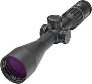 Burris RT Series Long Range Rifle Scope with Side Parallax Adjustment and Front Focal Plane SCR Mil Reticle