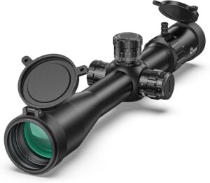 CVLIFE 6-24x50 FFP Rifle Scope with Illuminated Reticle, Zero Stop, Parallax Adjustment