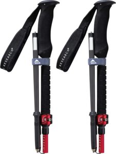 MSR DynaLock Ascent Foldable Carbon Backcountry Trekking Poles
