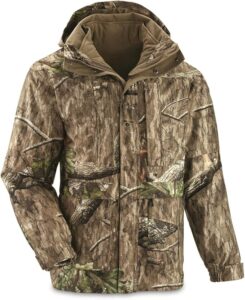 Guide Gear Steadfast 4-in-1 Hunting Jacket Parka, Waterproof Insulated Cold-Weather Thinsulate Coat.