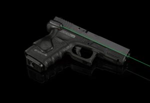 Crimson Trace LG-639 and 639G Lasergrips with Red Laser, Heavy Duty Construction and Instinctive Activation for Glock Compact Pistols