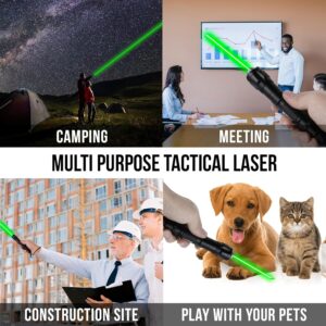 HITEKK High Power Green Laser Pointer | Tactical Long Range Green Laser Pointer