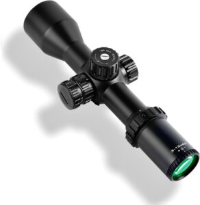 3-12x42 FFP IR Scope, First Focal Plane, 1.35lbs Ultra Lightweight Compact Scope for Outdoor Sports, IPX6 Waterproof, 30mm Tube