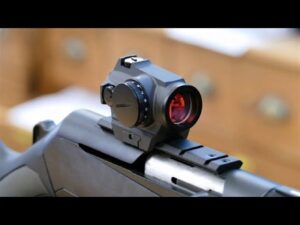 Feyachi RDS-22 2 MOA Red Dot Sight Compact Red Dot Scope 1 x 22mm,Selectable with 5 Slots 0.83”Riser Mount