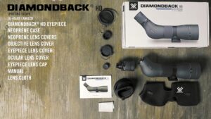 Vortex Optics Diamondback HD Spotting Scopes 16-48x65 - Angled
