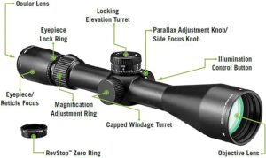 Vortex Optics Razor HD LHT 4.5-22x50 First Focal Plane Riflescope - XLR-2 Reticle XLR-2 (MOA)