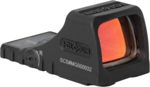 HOLOSUN SCS MOS Green Multi-Reticle 2 MOA Dot & 32 MOA Circle Parallax-Free Reflex Pistol Sight Compatible with Glock MOS Full