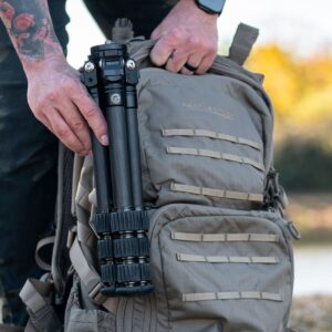 The Infil Tripod - Carbon Fiber Lightweight Collapsible 13.5" Compact 4-Section 30 lb Load Capacity Tripod