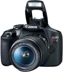 Canon EOS Rebel T7 DSLR Camera with 18-55mm Lens | Built-in Wi-Fi