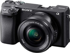 Sony Alpha a6400 Mirrorless Camera: Compact APS-C Interchangeable Lens Digital Camera with Real
